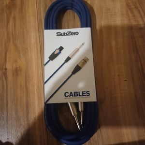 Subzero guitar cables